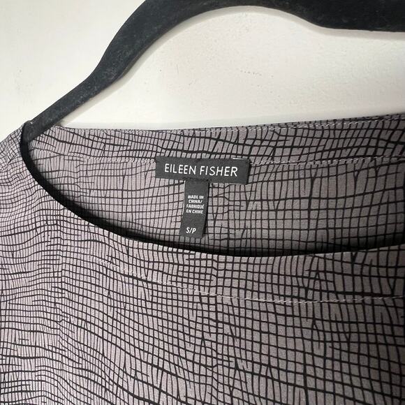 Eileen Fisher Silk Shirt Size Small - Picture 2 of 8